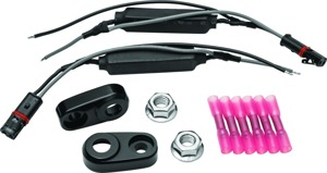 Kuryakyn Kellerman Turn Signal Adapter Kit M8 Studs Black For BMW