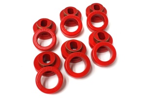 Energy Suspension Red Body Mount Set 3.4116R Fits 81-87 GM 2WD Trucks