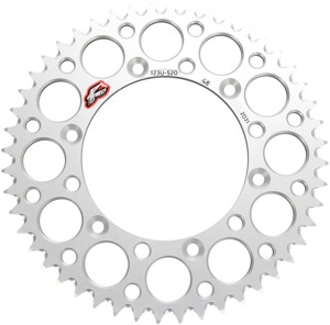 Renthal Ultralight 520-47 Rear Sprocket Silver Fits DR 350/DR-Z 400E