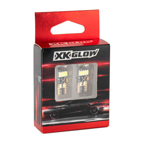 XKGLOW White T10 194 Error Free LED Bulb 2pc Set w/ Canbus