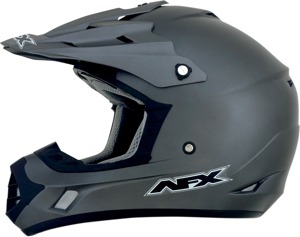 FX-17 Full Face Offroad Helmet Matte Gray Small