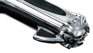 Kuryakyn Zombie Throttle Boss Chrome 6286 Hand Grip Accessory