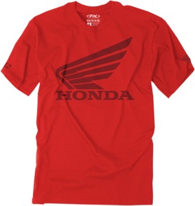 Men's Honda Big Wing Tee - Honda Big Tee Red Md