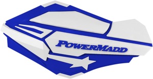 Powermadd Sentinel Handguards Blue/White