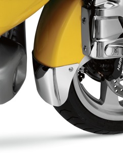 Show Chrome Front Fender Extension Chrome 6-5/8" For 01-17 Honda 1800 Goldwing