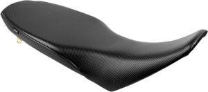 Sargent World Sport Solo Seat Black CarbonFX Vinyl For KLX250