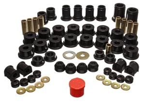 Black Hyper-Flex Master Bushing Set Fits 90-95 Toyota 4Runner 2WD/4WD