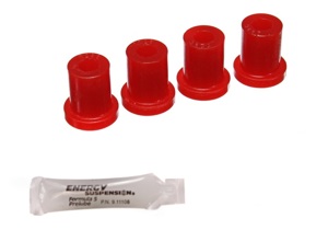 Energy Suspension Shackle Bushing Set Red 2.2117R