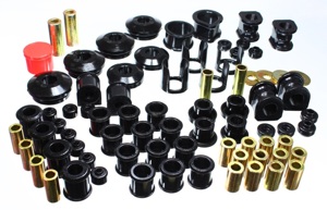 Black Hyper-Flex Master Bushing Set Fits 89-94 Nissan 240SX (S13)