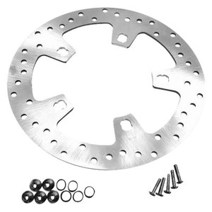 Biker's Choice Front Brake Rotor Silver