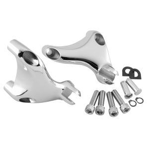 Biker's Choice Chrome Rear Footpeg Mount Fits 2004-Up XL