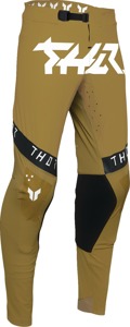 Thor Sportmode Flite Pants Black Tan White Mens Size 34 - Off-road riding pants, size 34, Black/Tan/White