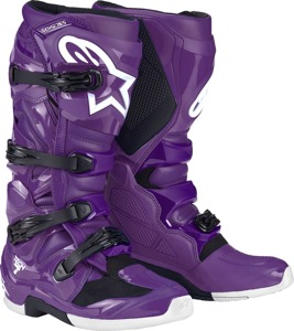 Alpinestars Tech 7 Boots Purple US 11 - Off-road boots with advanced protection, US size 11