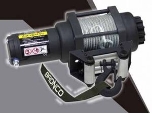 Bronco 3500LB Black Edition Winch with Wireless Remote - 3500LB winch with wireless remote for ATV & UTV