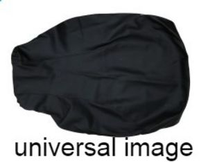 Bronco ATV Seat Cover Black UV Water Resistant Gripper - Black gripper seat cover for ATVs