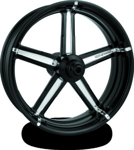 21x3.5 Forged Wheel Formula Contrast Cut Platinum by Performance Machine