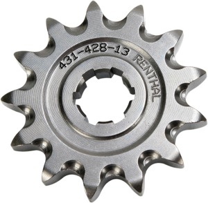 Renthal Front Sprocket Grooved 13T Natural Fits 08-23 KLX 140G/L