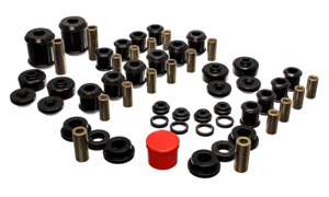 Energy Suspension Hyper-Flex Master Bushing Set Black Fits 95-99 Eclipse