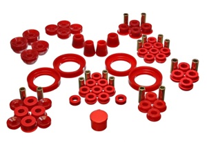 Energy Suspension Red Hyper-Flex Master Bushing Set Fits 92-96 Honda Prelude