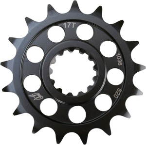 Driven 520 Steel Front Sprocket Black 17T