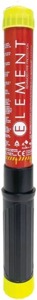 Element E100 Fire Extinguisher Lightweight Handheld Unit - Compact, maintenance-free fire extinguisher
