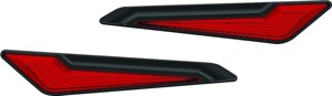 Kuryakyn Omni LED Saddlebag Inserts Satin Black Fits 18-20 GL1800