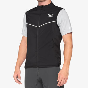100% Men's Corridor Stretch Vest Black XL