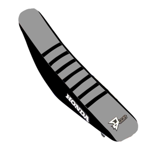 D'Cor Black/Grey Seat Cover w/ Black Ribs Fits 17-20 Honda CRF250/450