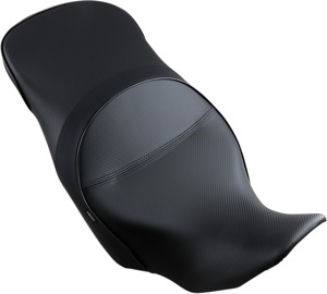 Sargent World Sport Performance Low Solo Seat Black CarbonFX Vinyl Fits VStrom