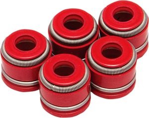 Kibblewhite Valve Stem Seal Kit Red Viton For Yamaha 450 2003-2020 - Valve stem seal kit For Yamaha YZ/WR 450, 2003-2020