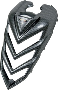 Maier ATV Hood Black Carbon Fiber Fits Yamaha Raptor 700