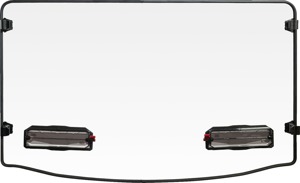 Seizmik Versa-Vent Tool-Less UV Poly Windshield Kit