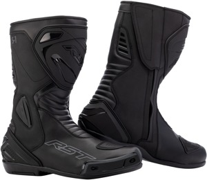 RST S1 CE Waterproof Boots Black/Black Size US 7 - Waterproof sport boots with CE protection