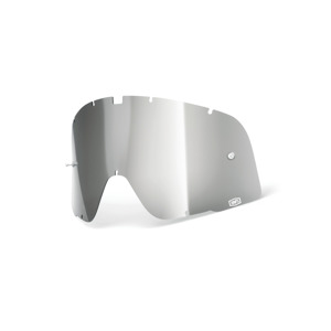 100 Percent Barstow Silver Mirror Replacement Lens - Replacement lens for Barstow goggles