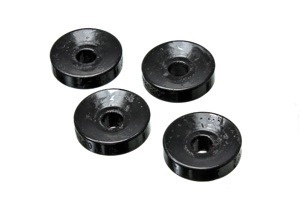 Black Rear Shock Upper Bushing Set Fits 06-11 Honda Civic SI