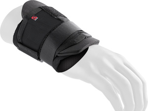 EVS WB01 Wrist Brace Black Adult One Size - Supportive wrist brace, fits right or left, black, adult