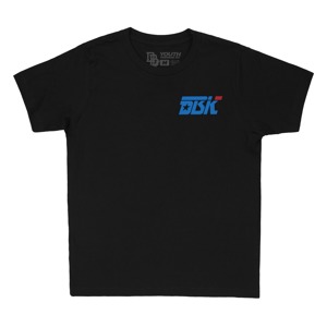DBK Anthem Youth Tee Black Youth X-Small Short Sleeve Shirt - Youth X-Small black short sleeve tee by DBK