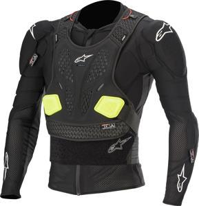 Youth Bionic Plus L/S Jacket Black/Fluorescent Yellow Y-Small
