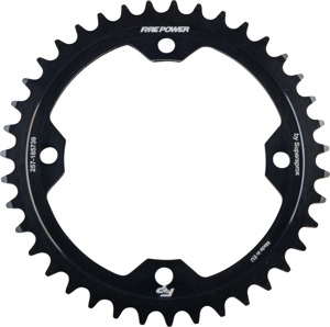 Fire Power Rear Steel Sprocket 39 Tooth Black For Yamaha YFZ, YFM, YFM350R - 39T rear steel sprocket For Yamaha YFZ/YFM models
