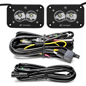 Baja Designs S2 Sport Flush Mount LED Work Light - Clear Lens