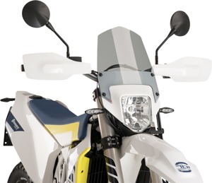 Puig Naked New Gen Smoke Windshield For 16-24 Husqvarna 701 Enduro/Supermoto