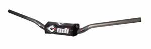 ODI 1-1/8 in. Flight Handlebar Gray - High-strength alloy handlebar with foam pad