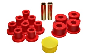 Energy Suspension Red Rear Leaf Spring Bushing Set Fits 74-80 MG MGB