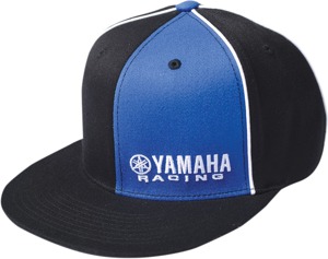 Factory Effex Yamaha Racing Hat Black/Blue L/XL Men's Cap