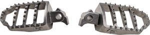 Fire Power Standard Gator Foot Pegs 58x90mm For Yamaha YZ/WR Models - Stainless foot pegs for Yamaha YZ/WR 1999-2023