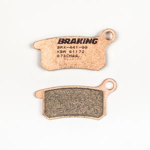Braking 873CM44 Sintered Sport Front Brake Pads For KTM 50-105 SX/65 XC - Front sintered brake pads For KTM 50-105 SX, 65 XC