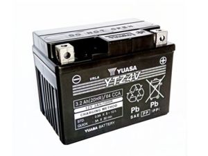 Yuasa YTZ4V AGM Maintenance Free Battery 12V 3Ah - 12V 3Ah AGM battery, fits CRF125F, CRF125FB, CRF110F