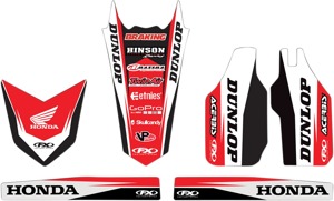 Factory Effex Standard Trim Graphics Kit Multicolor Fits 05-08 CRF450