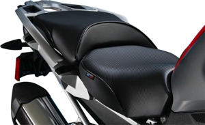 Sargent World Sport 2-Up Seat CarbonFX Black Fits R1200GS