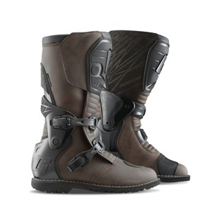 Gaerne G.Dakar Aquatech Motorcycle Boot Brown Size 13 - Waterproof adventure boot, Brown, Size 13
